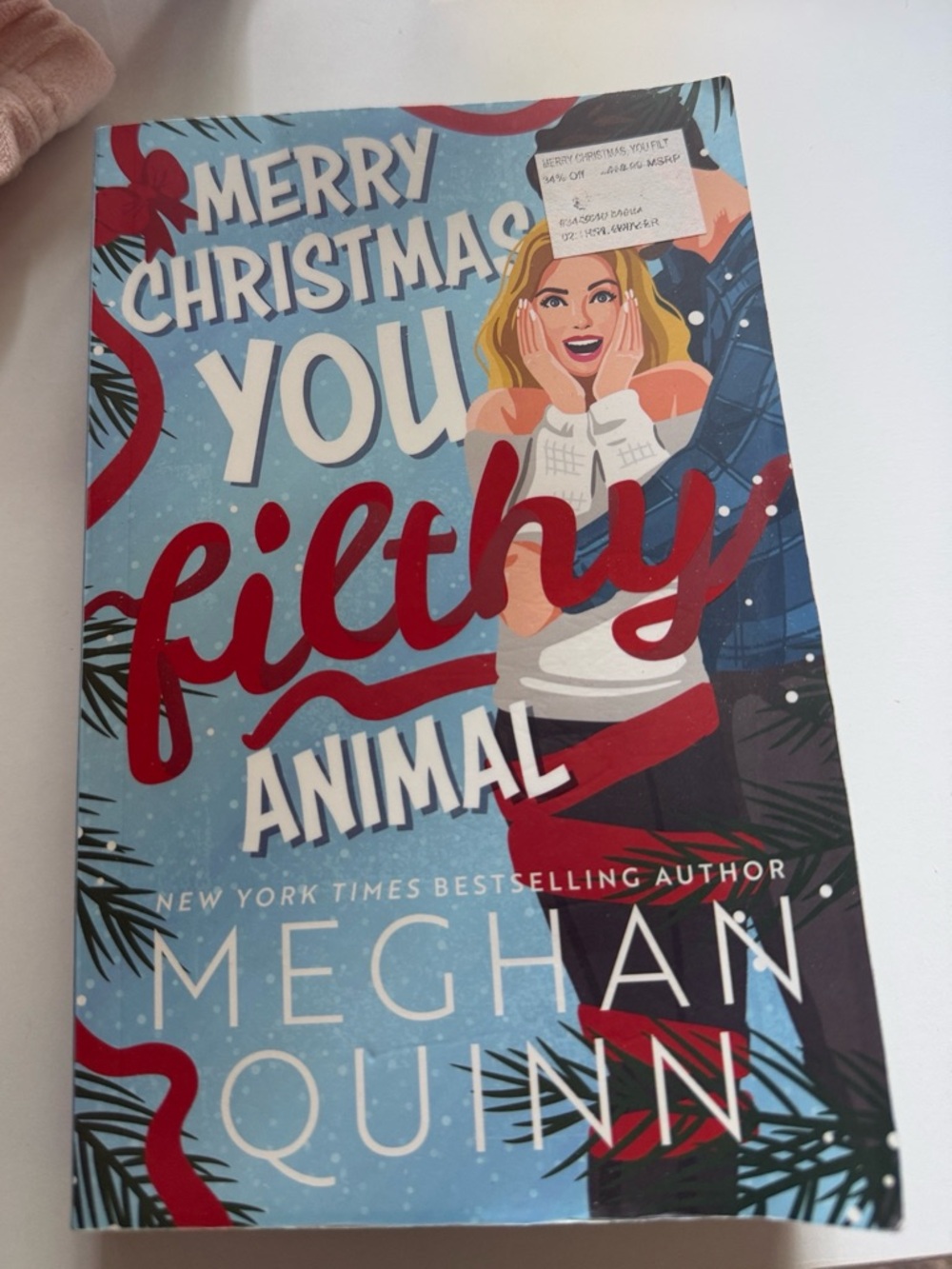 F19 Merry Christmas You Filthy Animal by Meghan Quinn